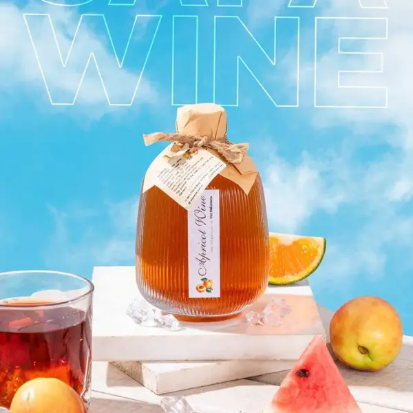 Rượu mơ má đào 14% - chai 370ml