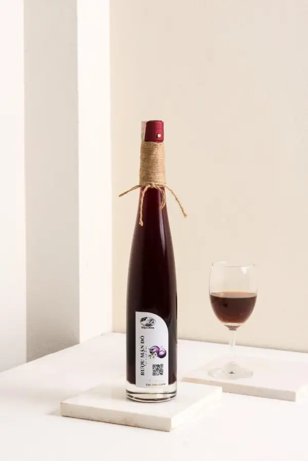 (Rất rất ngon) Rượu mận Sapa VM 20% 500ml